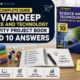 jeevandeep science and technology activity project book std 10 answers: Complete Student Guide and Learning Resource